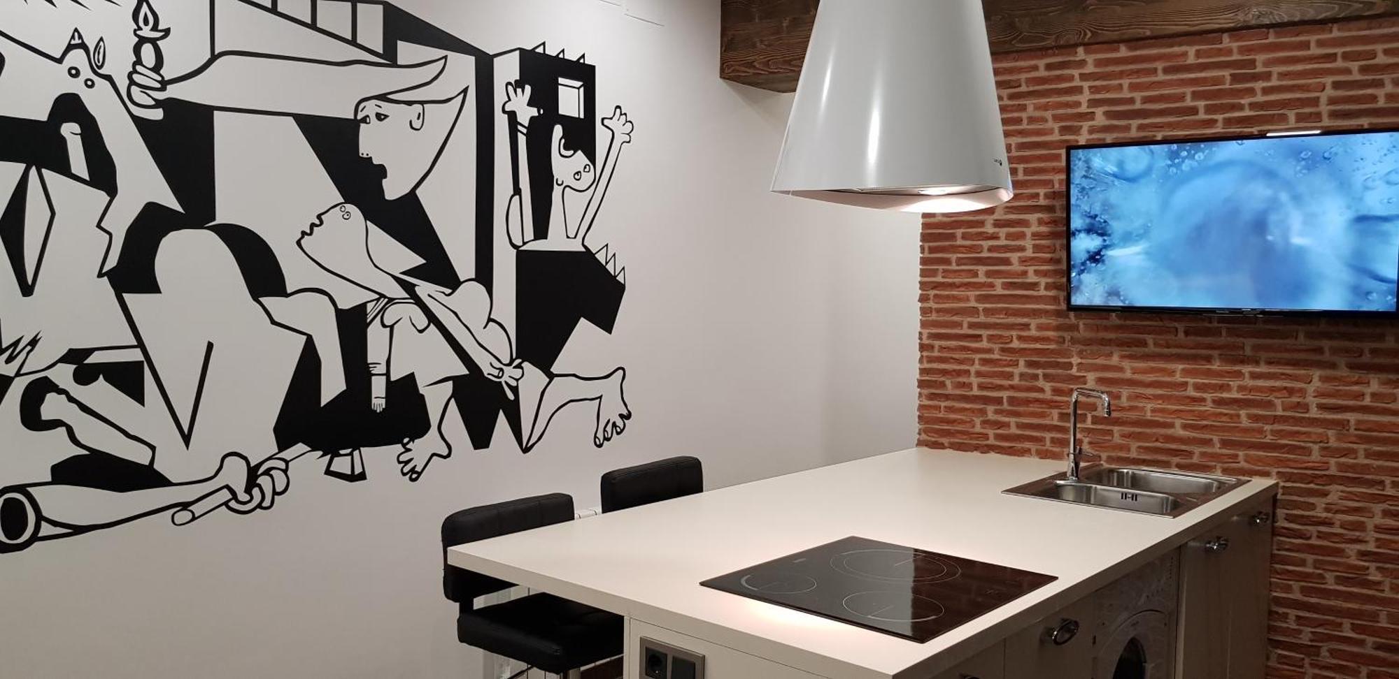 Picasso Callao Wifi Free - Temporada Rental Workers & Stud Madrid Eksteriør bilde